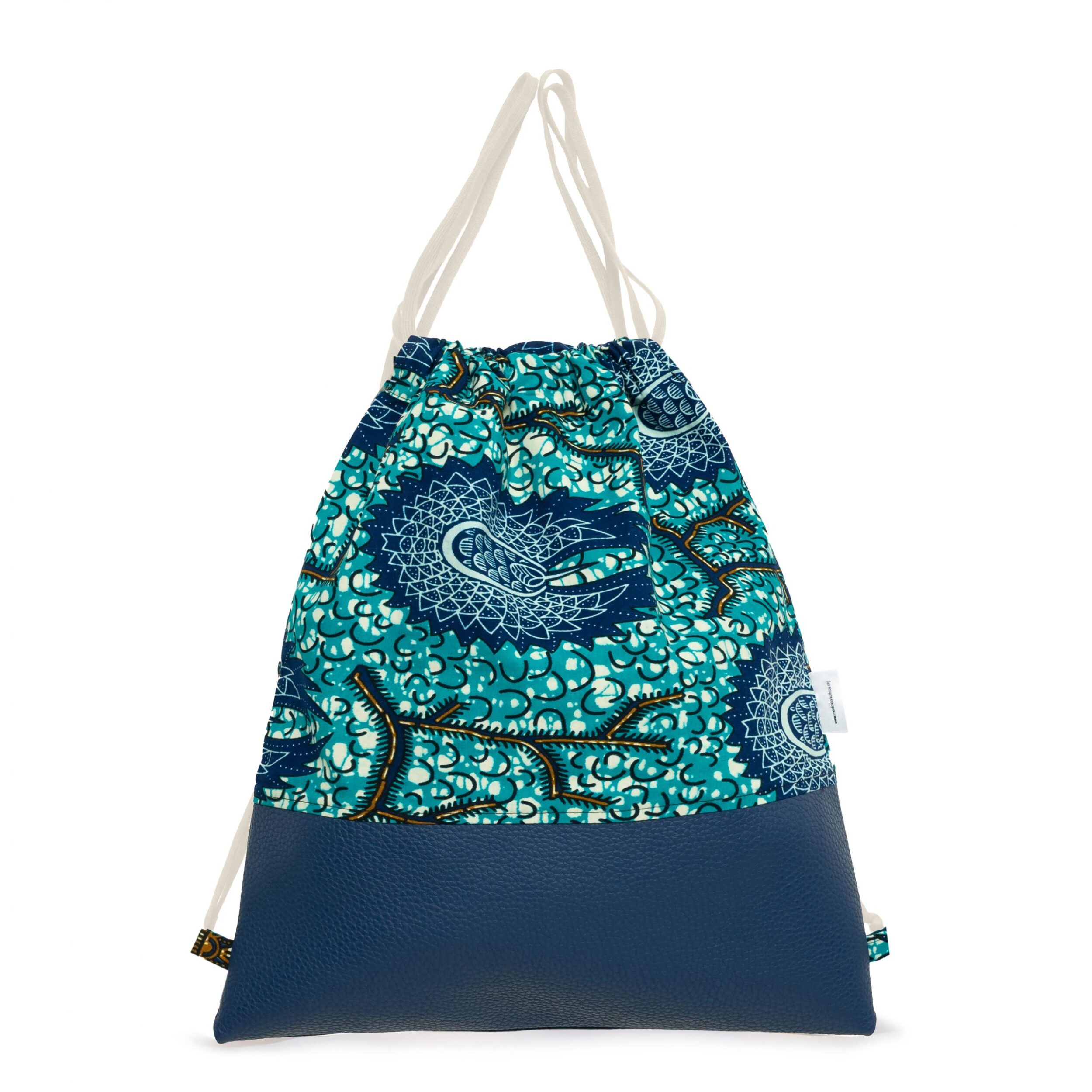 Zainetto con fondo in ecopelle