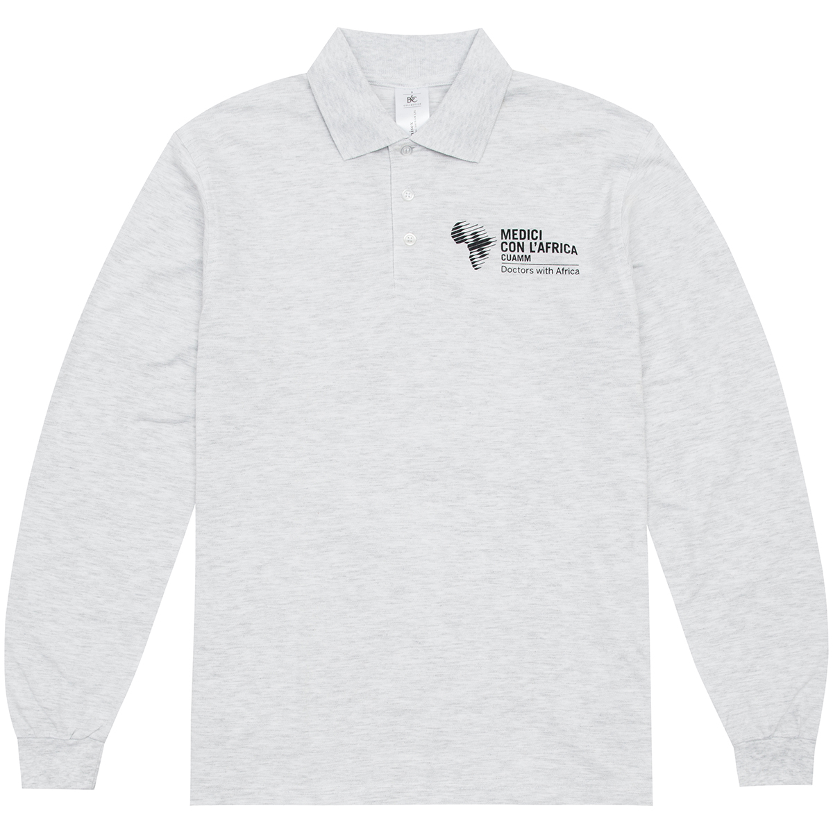Polo “Medici con l’Africa Cuamm” manica lunga