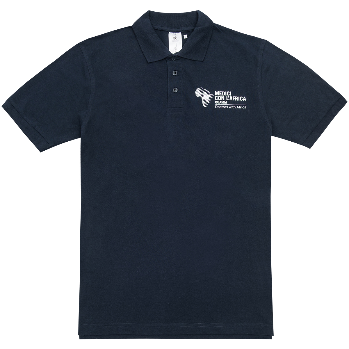 Polo “Medici con l’Africa Cuamm” manica corta